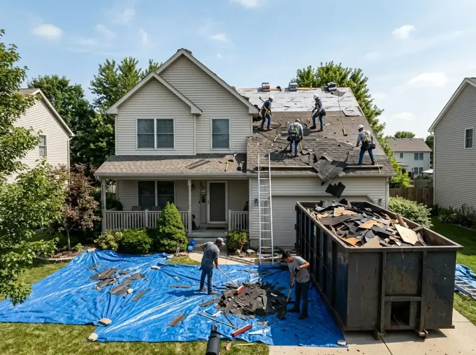 roof-replacement-debris-remova-004 — frequently asked questions, Cheapest Dumpster Rentals in Richland Hills, TX